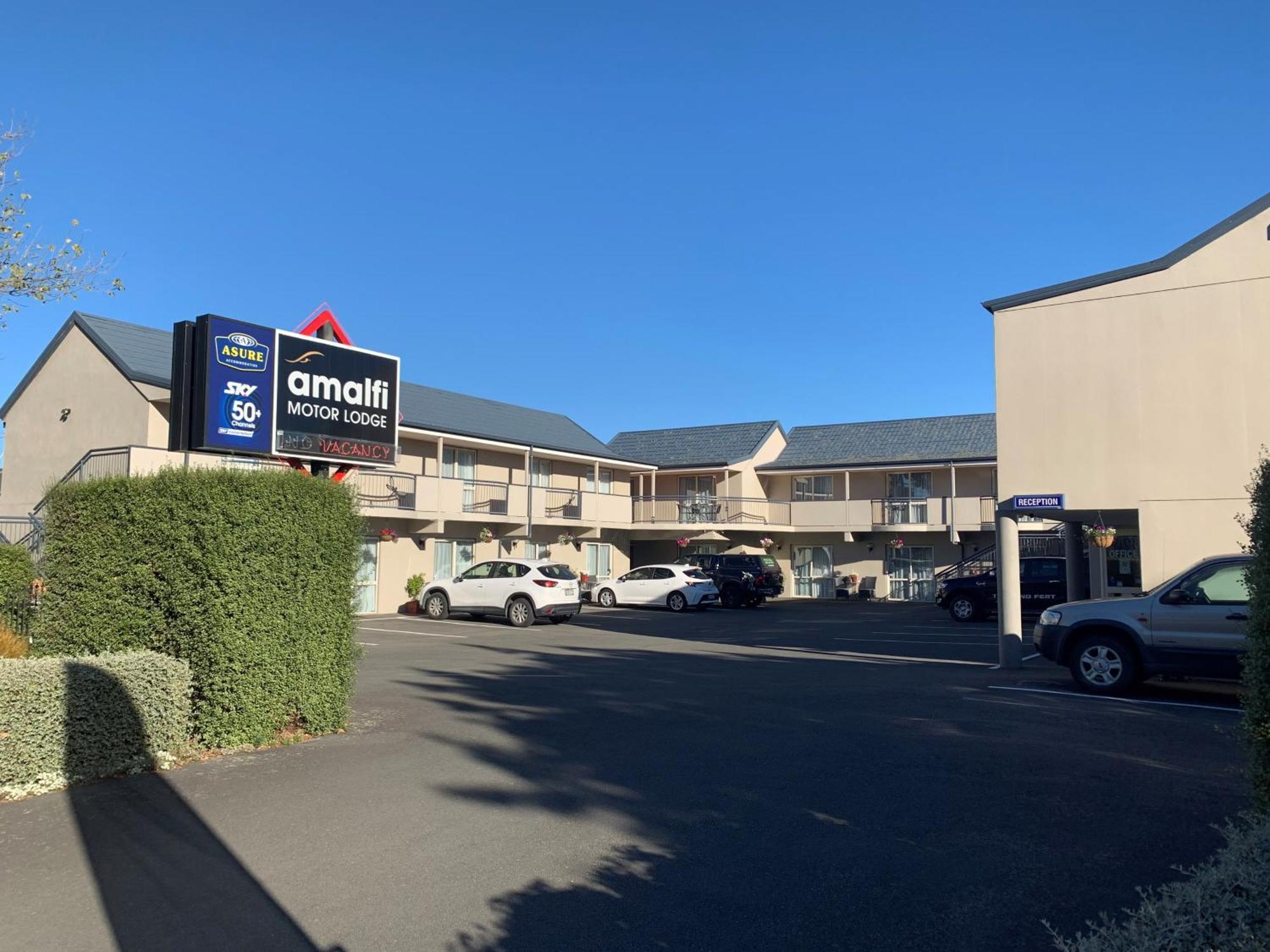 Amalfi Motor Lodge Christchurch Exteriér fotografie