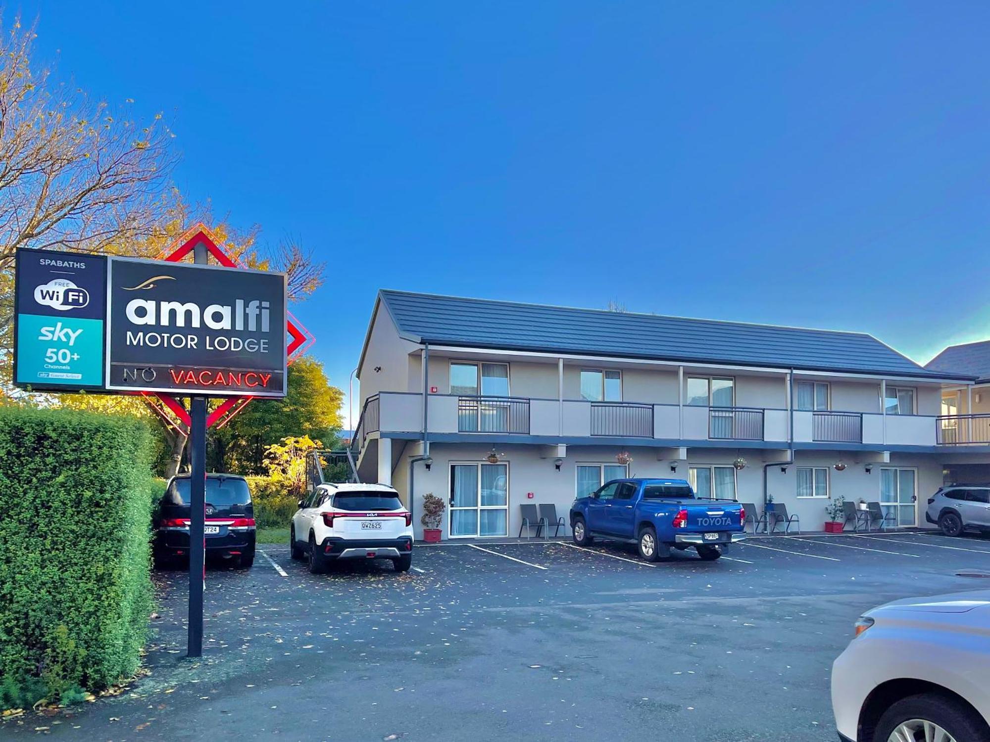 Amalfi Motor Lodge Christchurch Exteriér fotografie