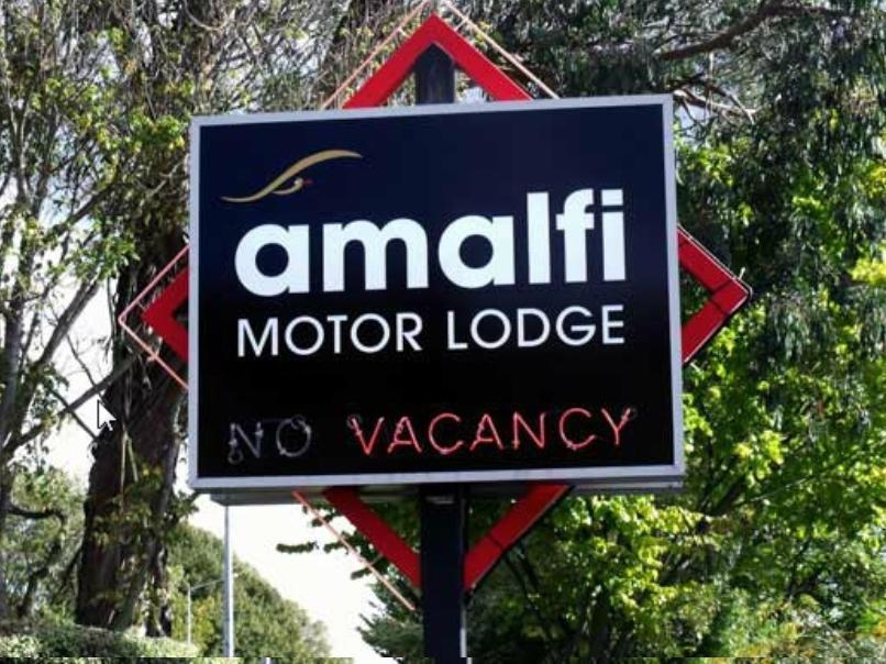 Amalfi Motor Lodge Christchurch Exteriér fotografie
